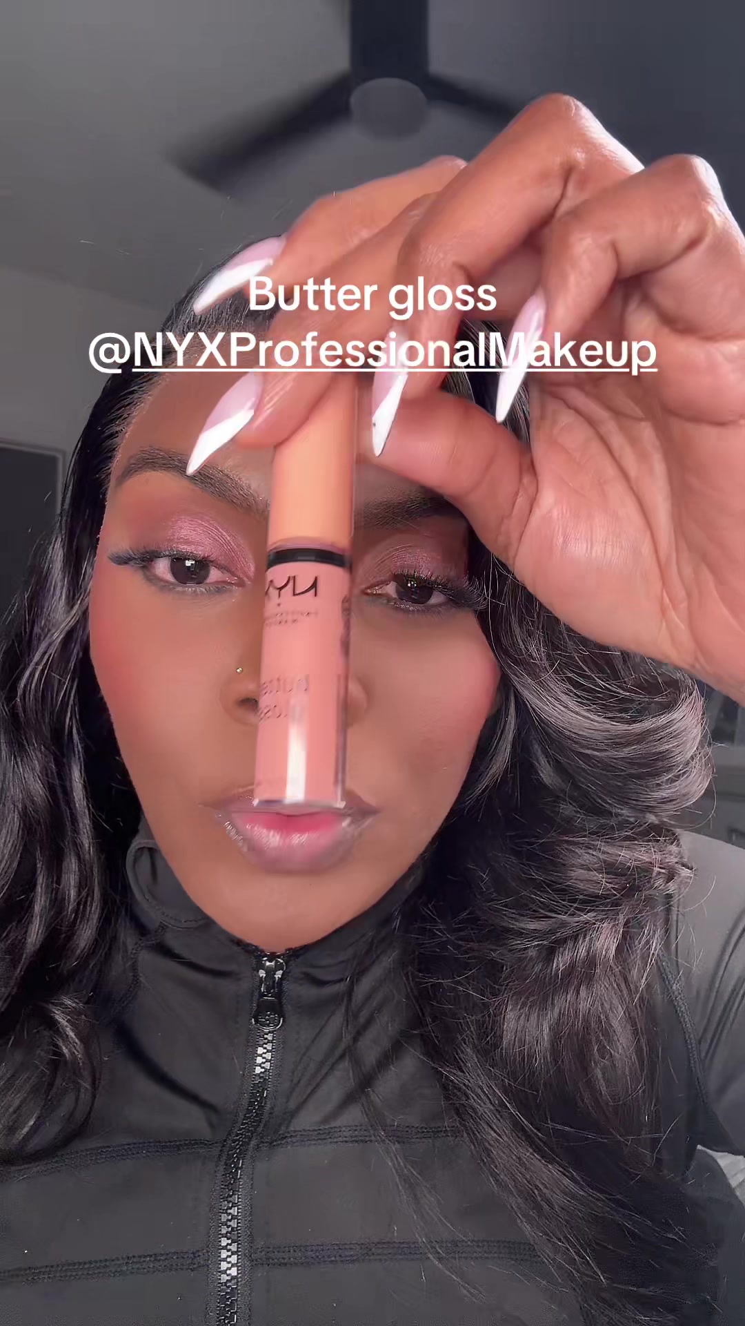 TikTok post by @therealyan29 for NYX Professional Makeup HR. Caption reads: Why y’all never told me that @NYX Professional....