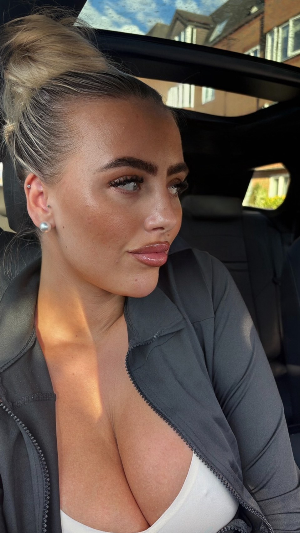 Instagram post by @jesshardingox for Dermatica. Caption reads: I’ve always struggled with my skin and honestly,....