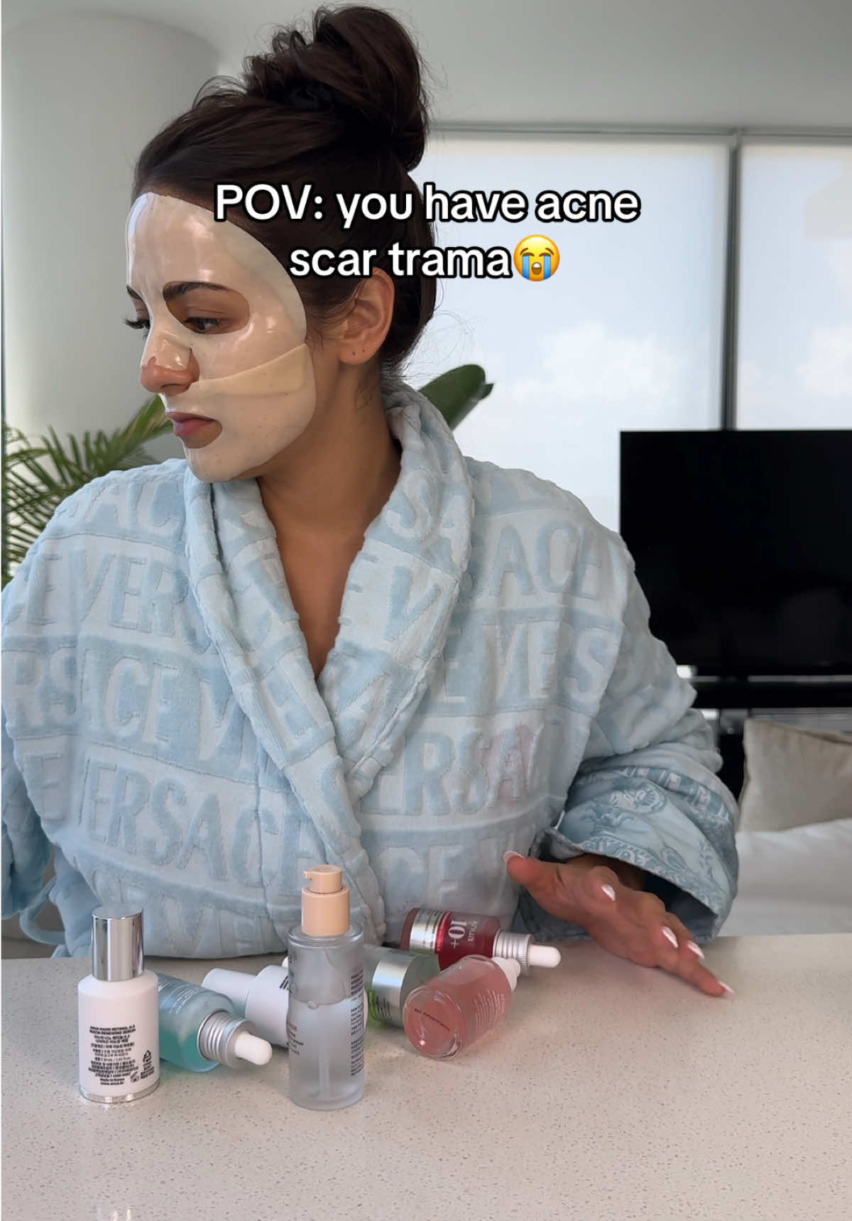 TikTok post by @ariellcastillo for Anua. Caption reads: [...] skin 😭 brb going to order more now 🥺....