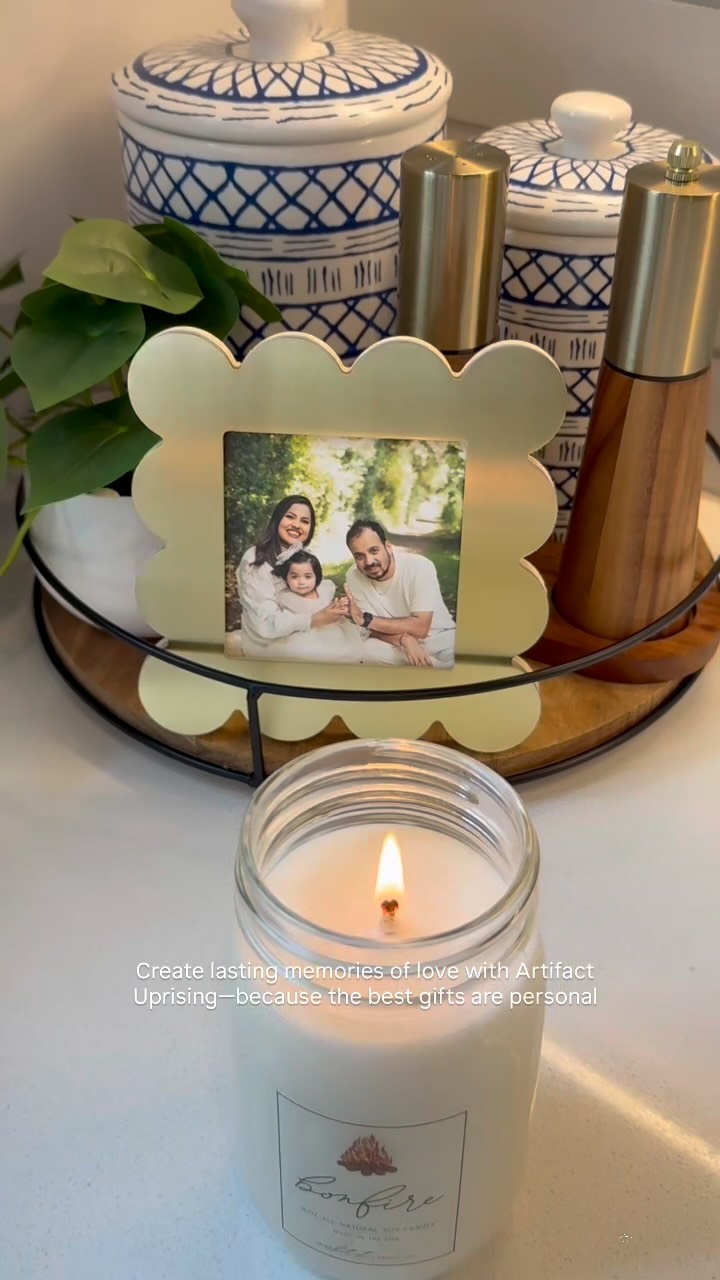 Instagram post by @glowwithjia for Artifact Uprising. Caption reads: #ad There’s something so special about turning....