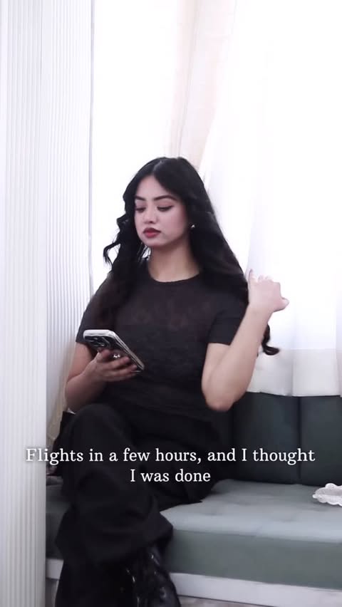 Instagram post by @_diiaa__ for YesMadam. Caption reads: [...] prep before takeoff Good thing....