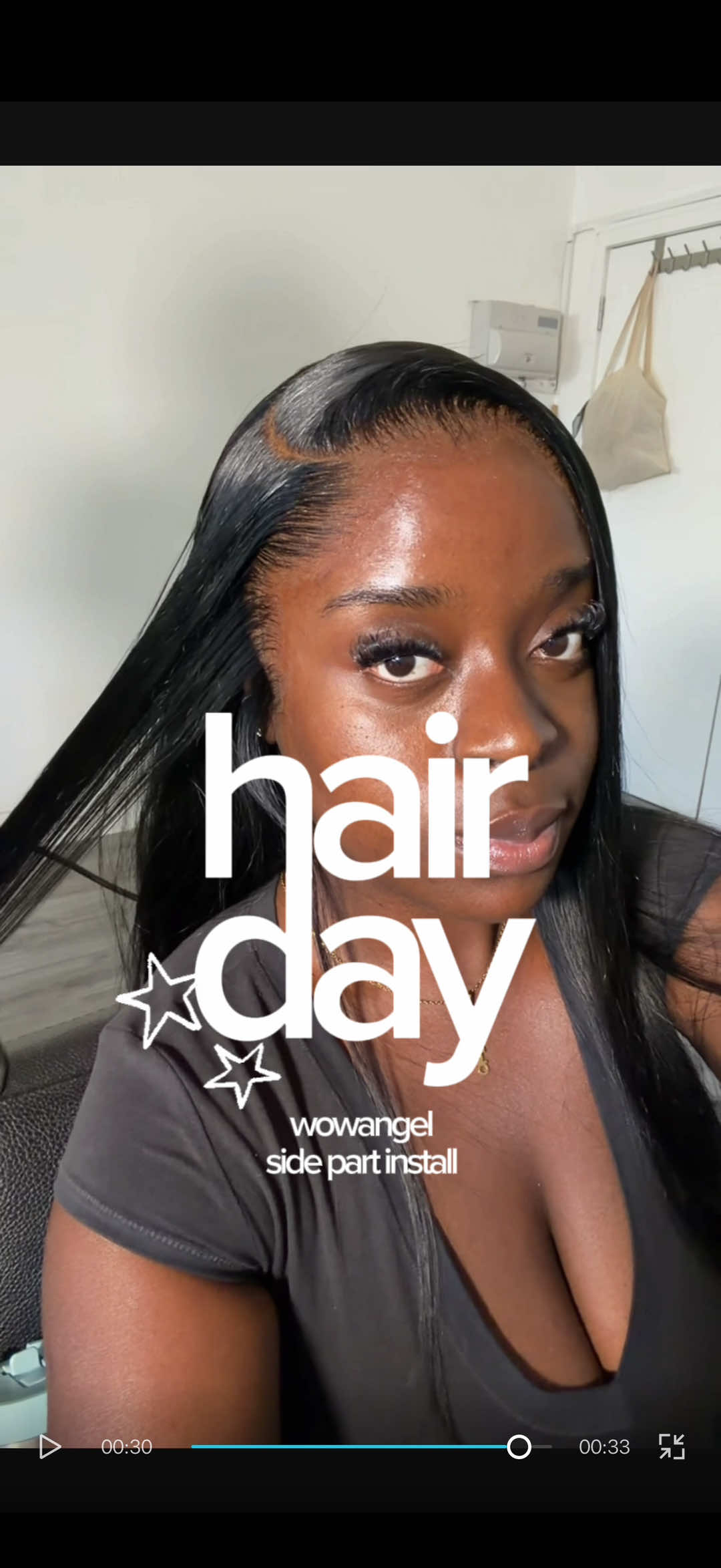 TikTok post by @onyiokorie for Wowangel. Caption reads: [...] install to date…IM OBSESSED 😭😫 @Wowangel....