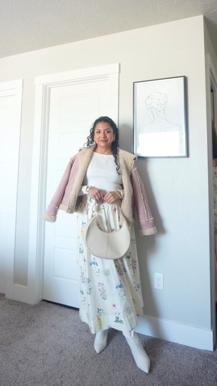 Instagram post by @iamjazminzambrano for Holley Girl. Caption reads: Which outfit did you like best? 

I truly love....