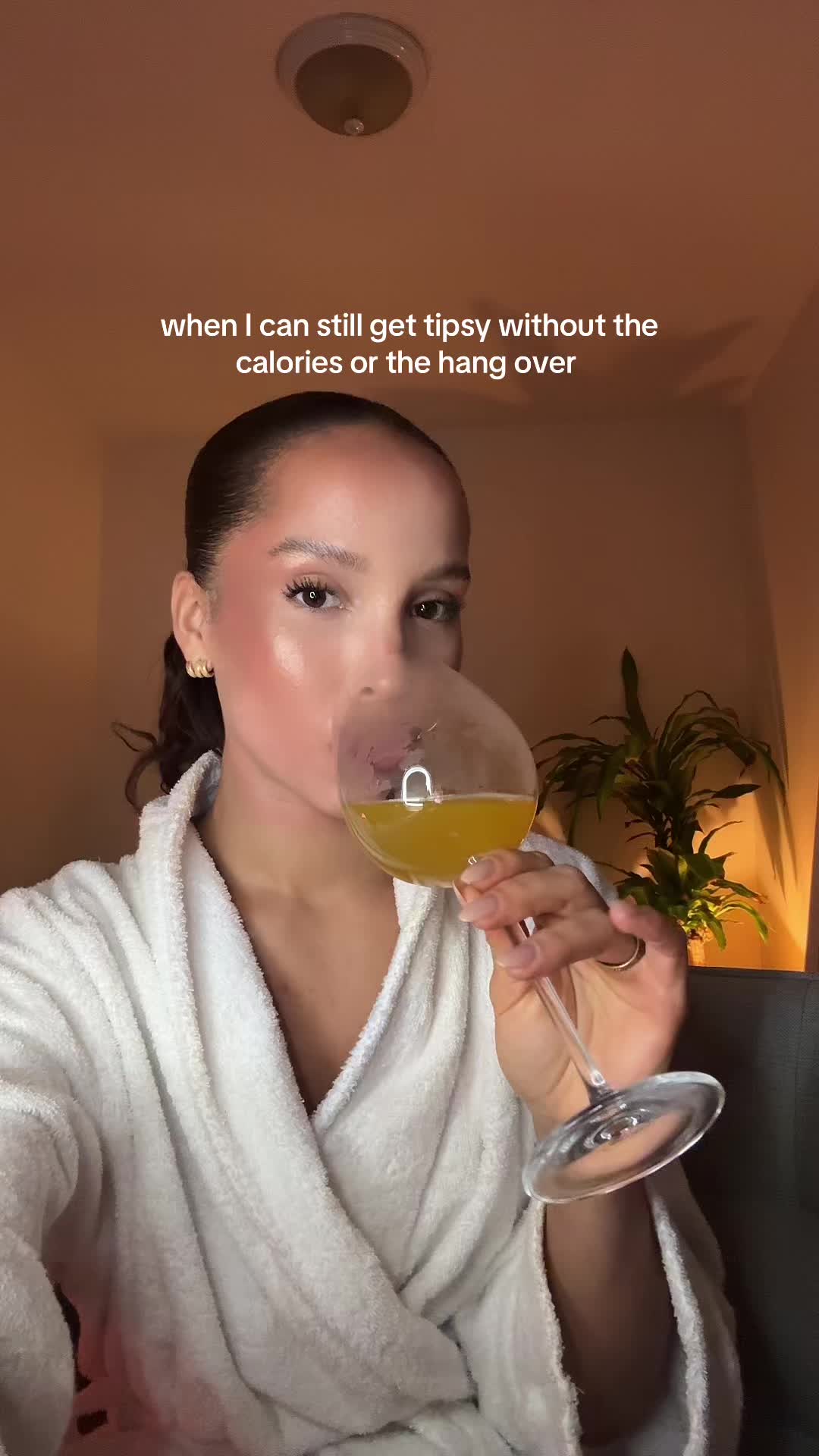 TikTok post by @___anandamarshall___ for hiyo. Caption reads: #debloat #selfcare #luxury #healthyhabits....