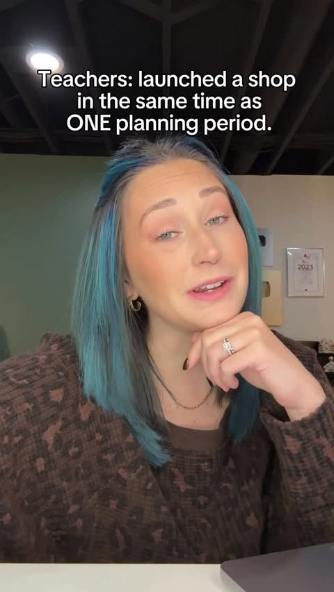 Instagram post by @mrs.woolleyin5th for Printful. Caption reads: [...] #SideHustle #TeacherFitCheck #Printful....