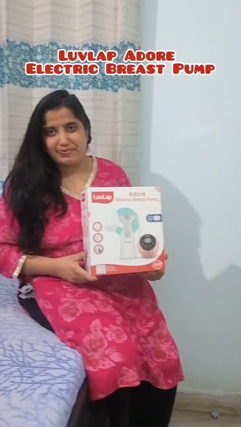 Instagram post by @kaju03516 for LuvLap. Caption reads: #incollaborationwith @luvlap.in Making motherhood....