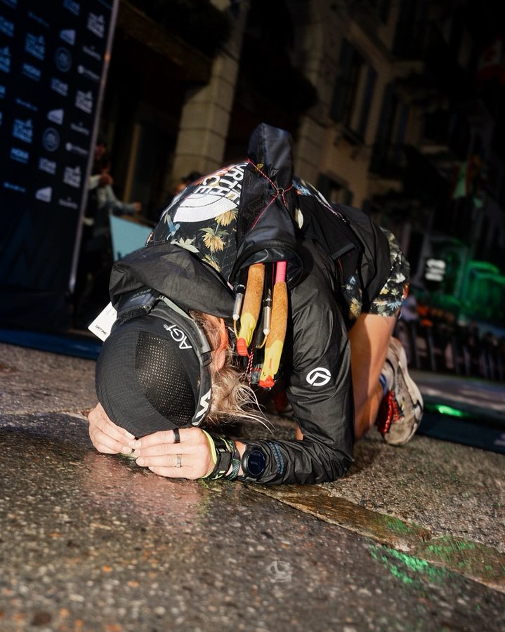 Instagram post by @elseydavis for The North Face France. Caption reads: The CCC super women @elseydavis @annacfisher_....