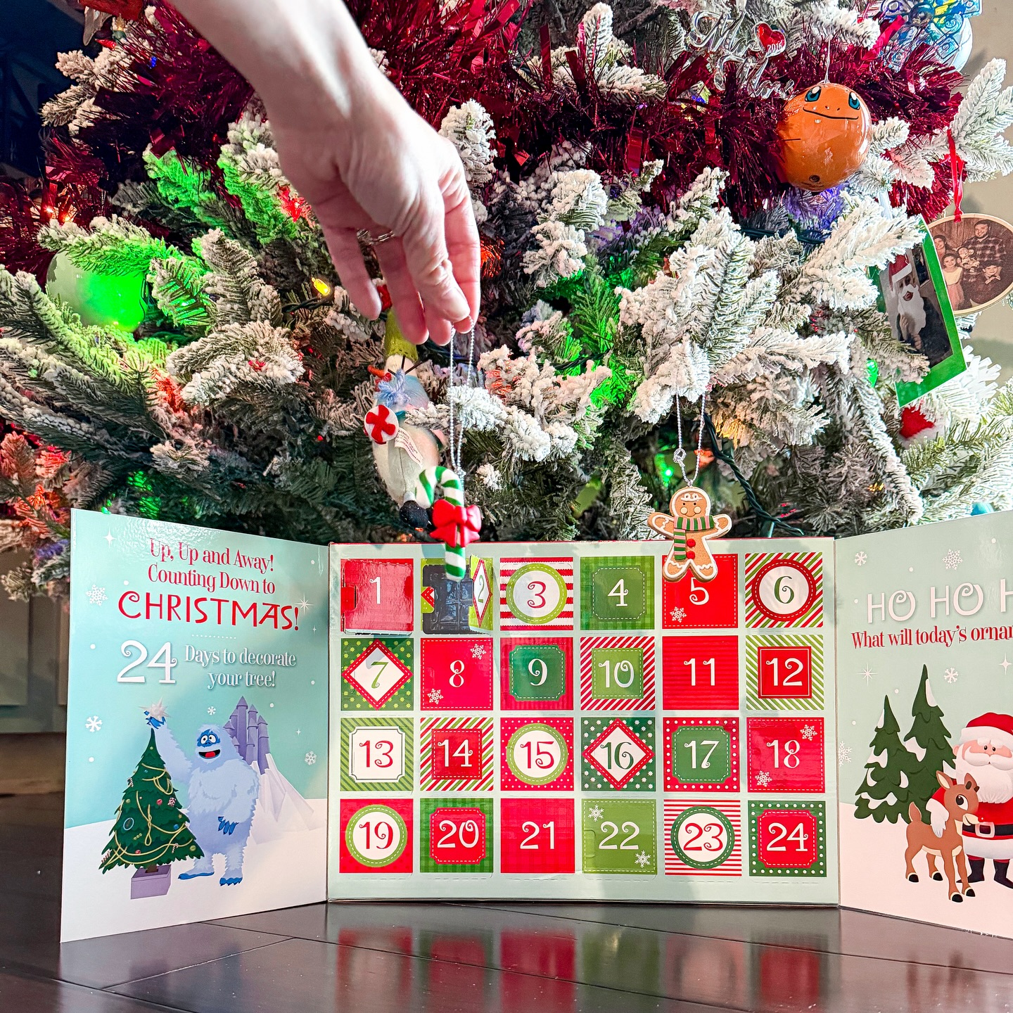 Instagram post by @dunnfamilyfun for Old World Christmas. Caption reads: It’s almost #AdventCalendar time! Here’s a couple....