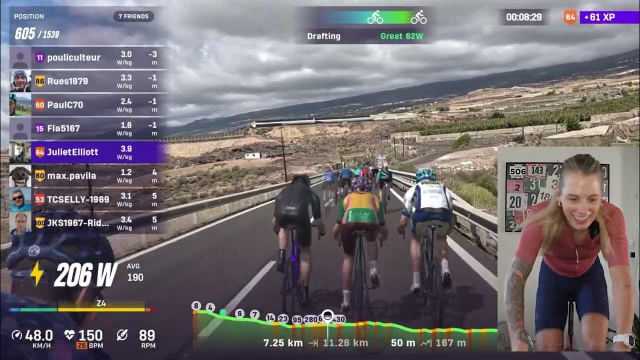 YouTube post by @JulietElliottsChannel for Hiplok. Caption reads: [...] SPONSORS ▼ MARIN SMITH ROUVY WTB RESTRAP....