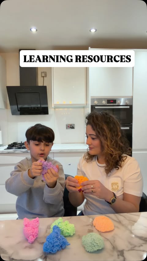 Instagram post by @the_singhs for Learning Resources. Caption reads: [...] one afternoon. AD.These tools from....