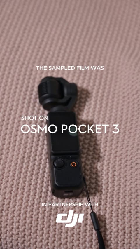 Instagram post by @elsaqinn for DJI. Caption reads: So grateful for this mini movie-making machine C;....