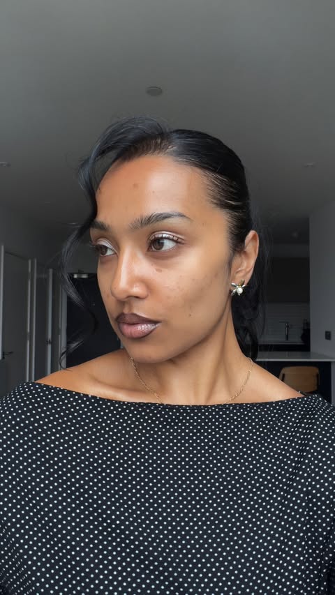 Instagram post by @maytahmi for FENTY BEAUTY BY RIHANNA. Caption reads: ad • can I call this a full face from @fentybeauty....
