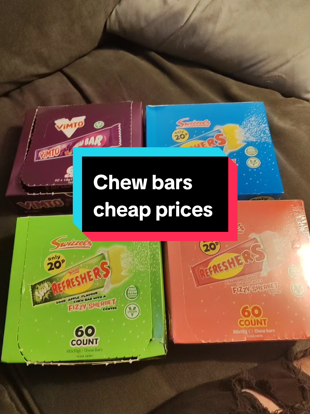 TikTok post by @ryanosorous1 for Exploded Sweets. Caption reads: @Exploded Sweets absolute bargain with currently....