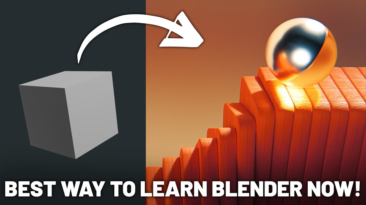 YouTube post by @SouthernShotty for Skillshare. Caption reads: How to Learn Blender in 2026.