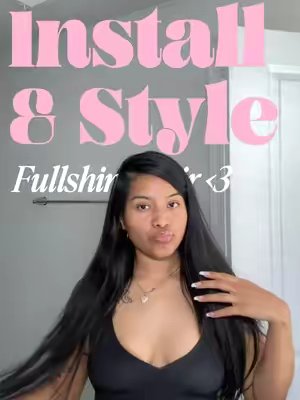 TikTok post by @shiestyloka for Forlifa. Caption reads: Can’t stop playing with my hair 😍 @FORLIFA 💕....