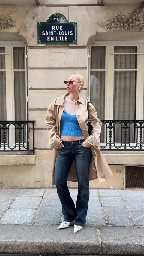 Instagram post by @volgaleoni for WEEKDAY. Caption reads: #ad @weekdayofficial Just me, my two moods, and....