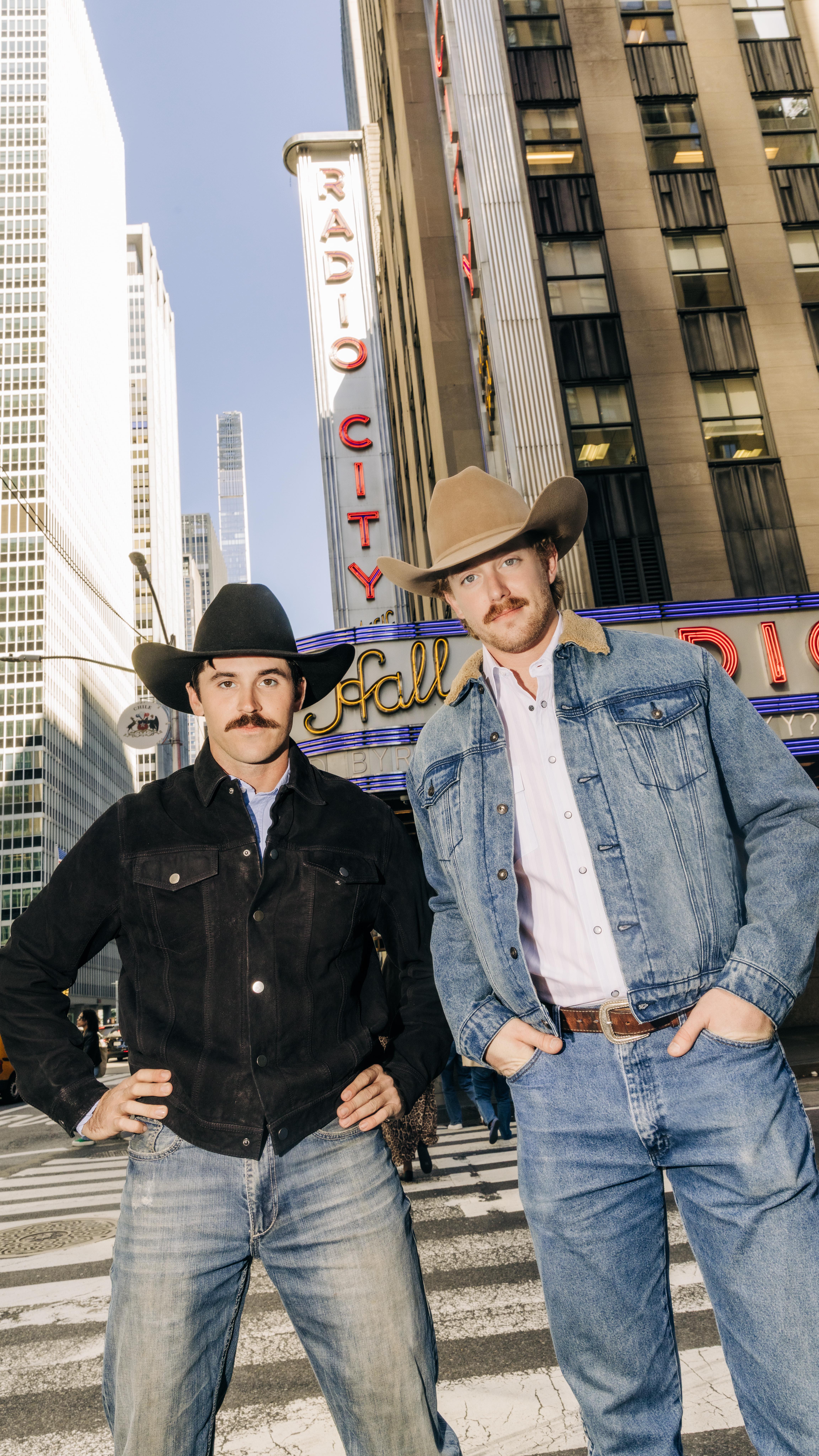 Instagram post by @will1driscoll for Stetson. Caption reads: Spotted: @will1driscoll and @weirmatthew taking a....