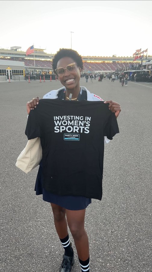 Instagram post by @ashleighjohnson for Parity. Caption reads: Short reflection on the fact hang out with a....