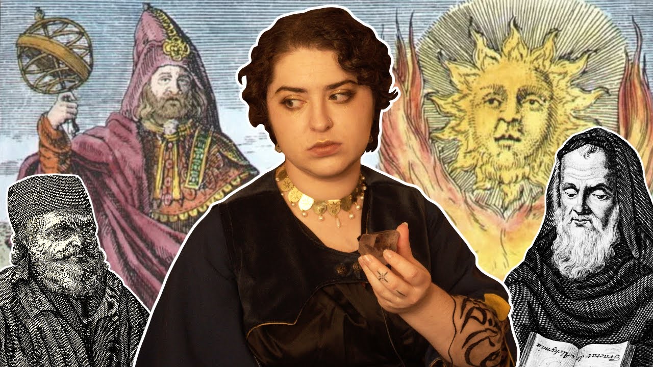YouTube post by @KazRowe for Feeding America. Caption reads: The Misunderstood History of Alchemy.