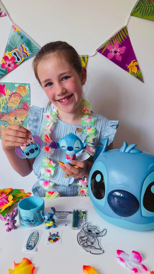 Instagram post by @mamadoitblog for The Entertainer. Caption reads: #AD Disney Stitch has officially taken over in our....