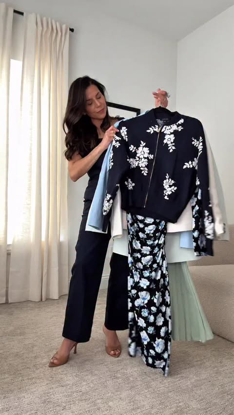 Instagram post by @oliviajeanette_ for Ann Taylor. Caption reads: @anntaylor Friends of Ann Sale is here and [...].