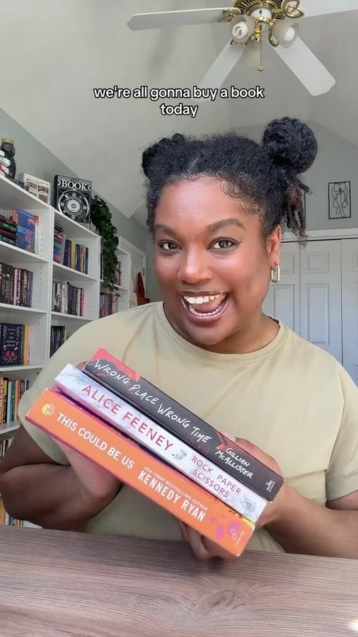 Instagram post by @whereismylibrarycard_ for Amazon Books. Caption reads: THE AMAZON BOOK SALE IS NOW LIVE until April 28th!....