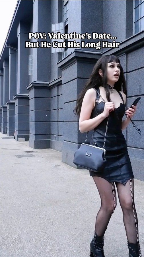 Instagram post by @lorenatinodi for KILLSTAR. Caption reads: [...] Valentine's Day Outfit by @killstar

#gifted....