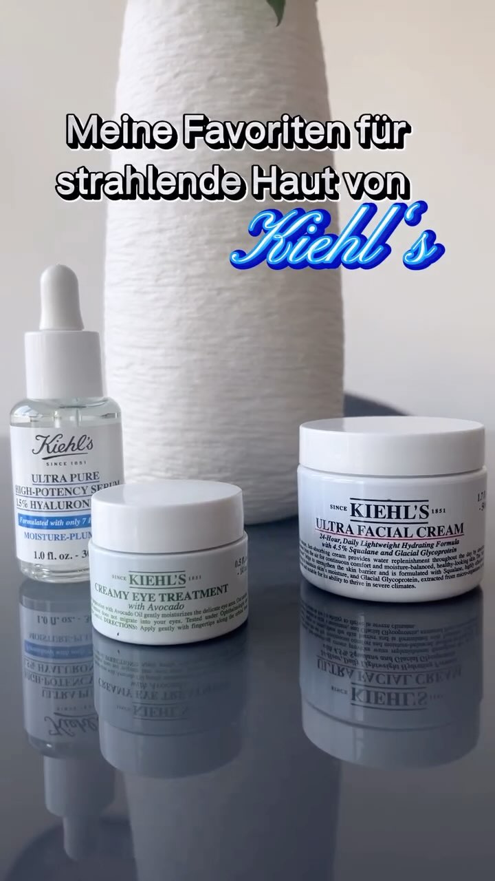 Instagram post by @kittys_travelbook for Kiehl's. Caption reads: *Werbung - @kiehls 

Meine Favoriten von Kiehl’s....