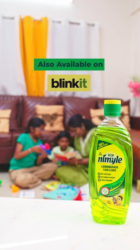 Instagram post by @hema.gayatri for Nimyle. Caption reads: The floor in our home isn’t just a floor… it’s my....