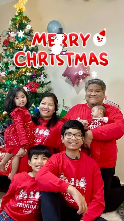 Instagram post by an influencer for Callie Gifts. Caption reads: [...] Christmas sweaters from @calliegifts....
