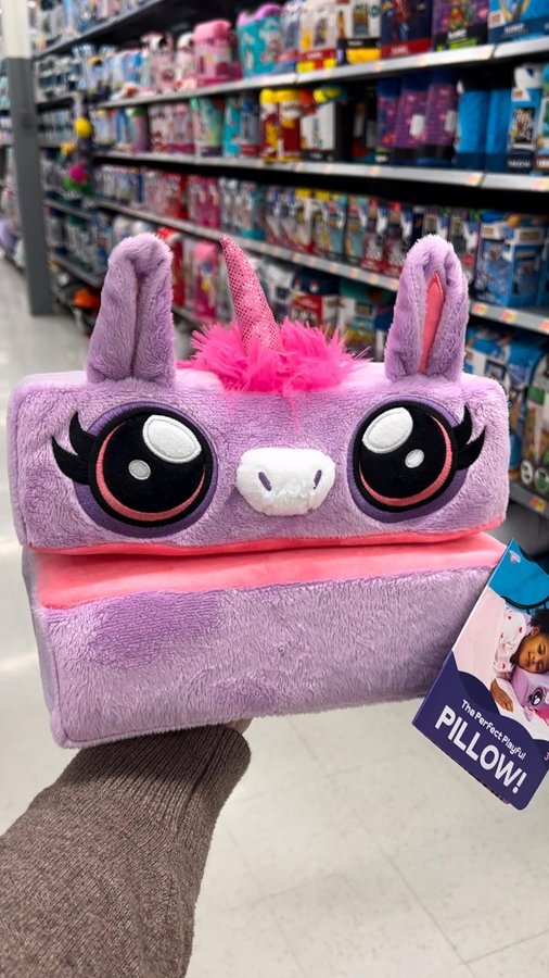 Instagram post by an influencer for Ontel Products. Caption reads: [...] #pillow #walmartfinds #ad @ontelproducts.