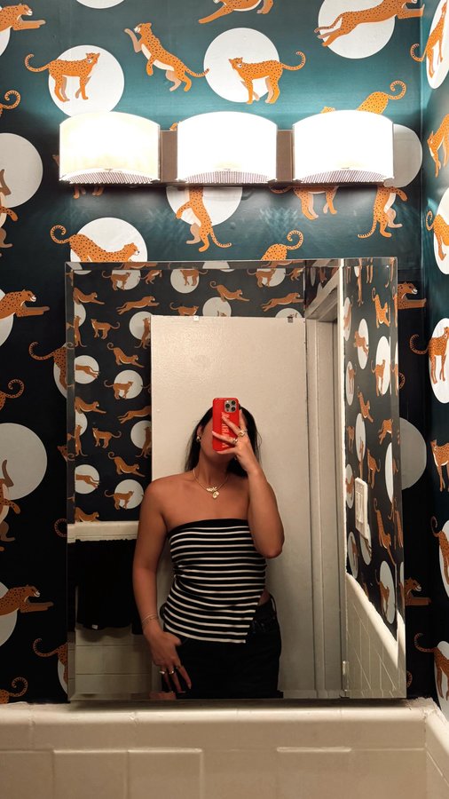 Instagram post by @marinamitrakos for lovevsdesign. Caption reads: [...] actually shows some personality!....