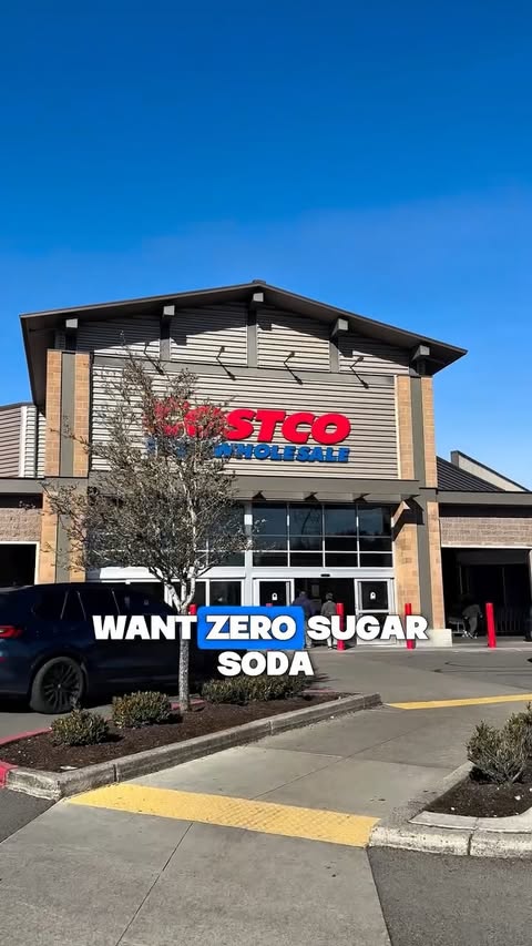 Instagram post by @costcodeals for Zevia. Caption reads: #ZeviaPartner ✨ ZERO sugar soda that actually....
