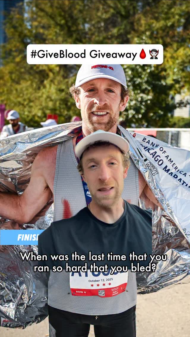 Instagram post by @michaeldbrandt for Ketone-IQ. Caption reads: Let’s see some blood!🩸🧛🏼‍♂️

To enter: post a....