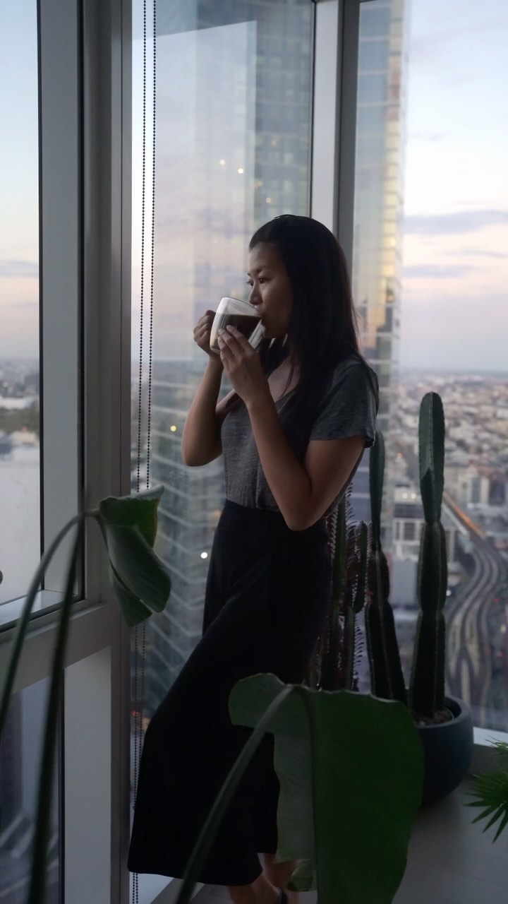 Instagram post by @5teffy for Bulletproof. Caption reads: POV: craving an oat latte ☕️

✨ effortlessly....