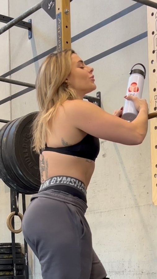 Instagram post by @yazmin.stevens for PhD Nutrition. Caption reads: RECOVERY ft. @phdnutrition 🫶🔥 | Get your BASICS....