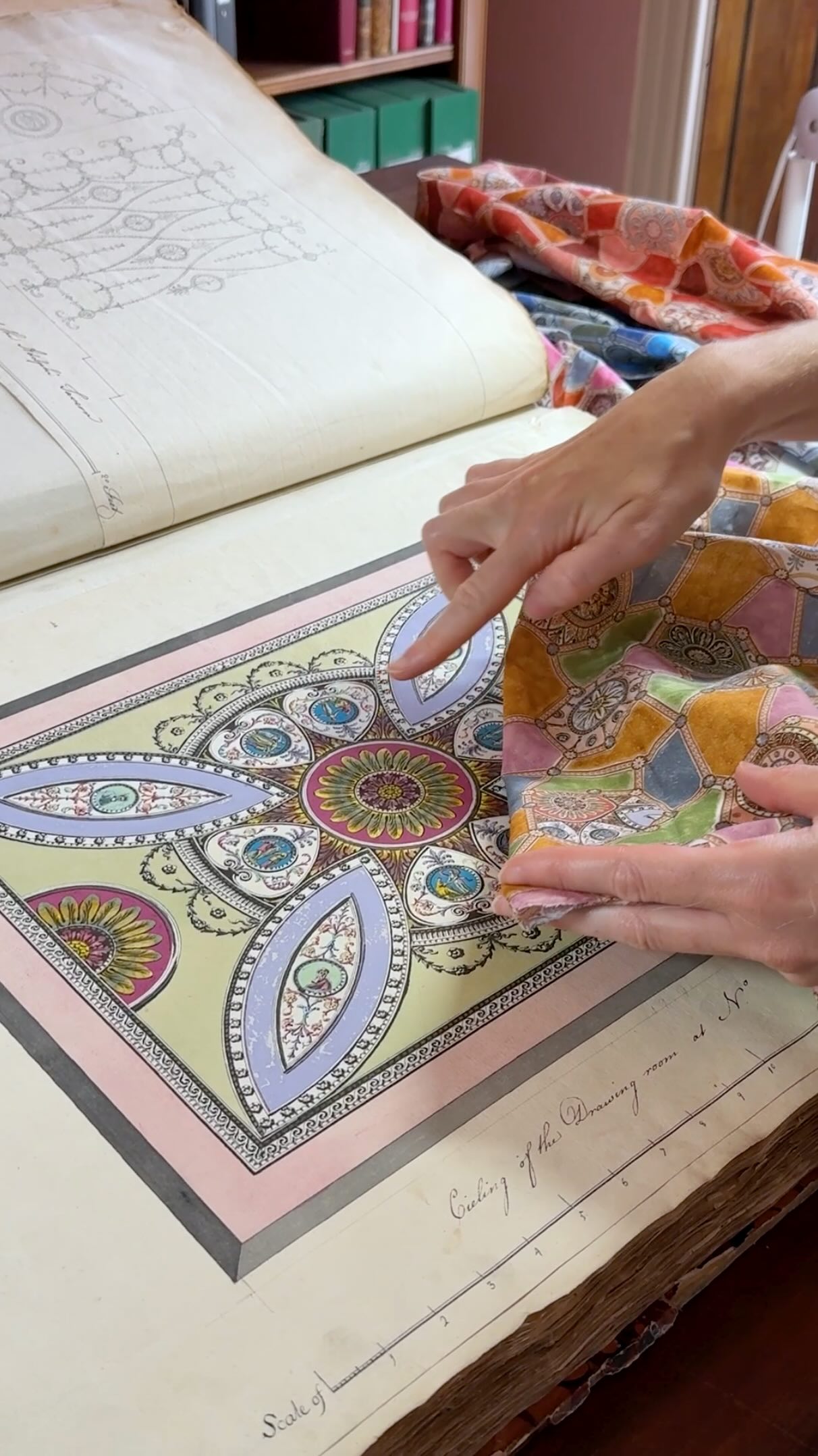 Instagram post by @wgompertz for Liberty London. Caption reads: Notes on I AM. WE ARE. LIBERTY.⁠
⁠
To celebrate....