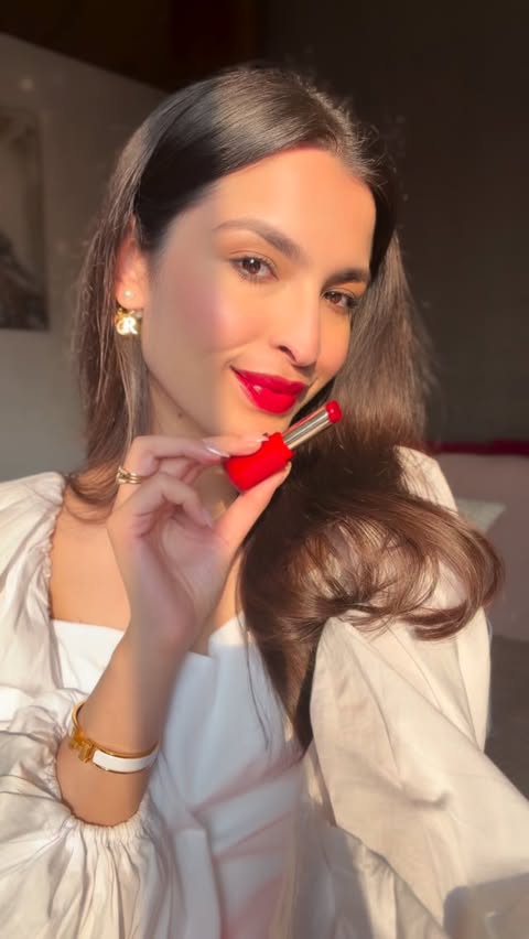 Instagram post by @saachi.bhasin for Fenty Beauty. Caption reads: Swatching the new Fenty faves ✨
Got these recently....