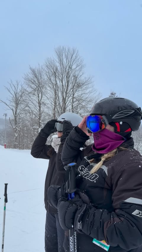 Instagram post by @horseshoeresort for OutdoorMaster. Caption reads: Gone skiing @horseshoeresort 

#hosted #snowtrip....