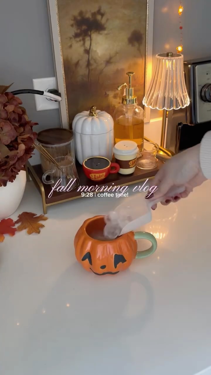 Instagram post by @thatgirlsow for Cocokind. Caption reads: a little vlog from today morn🍁🎃🛒finally got....