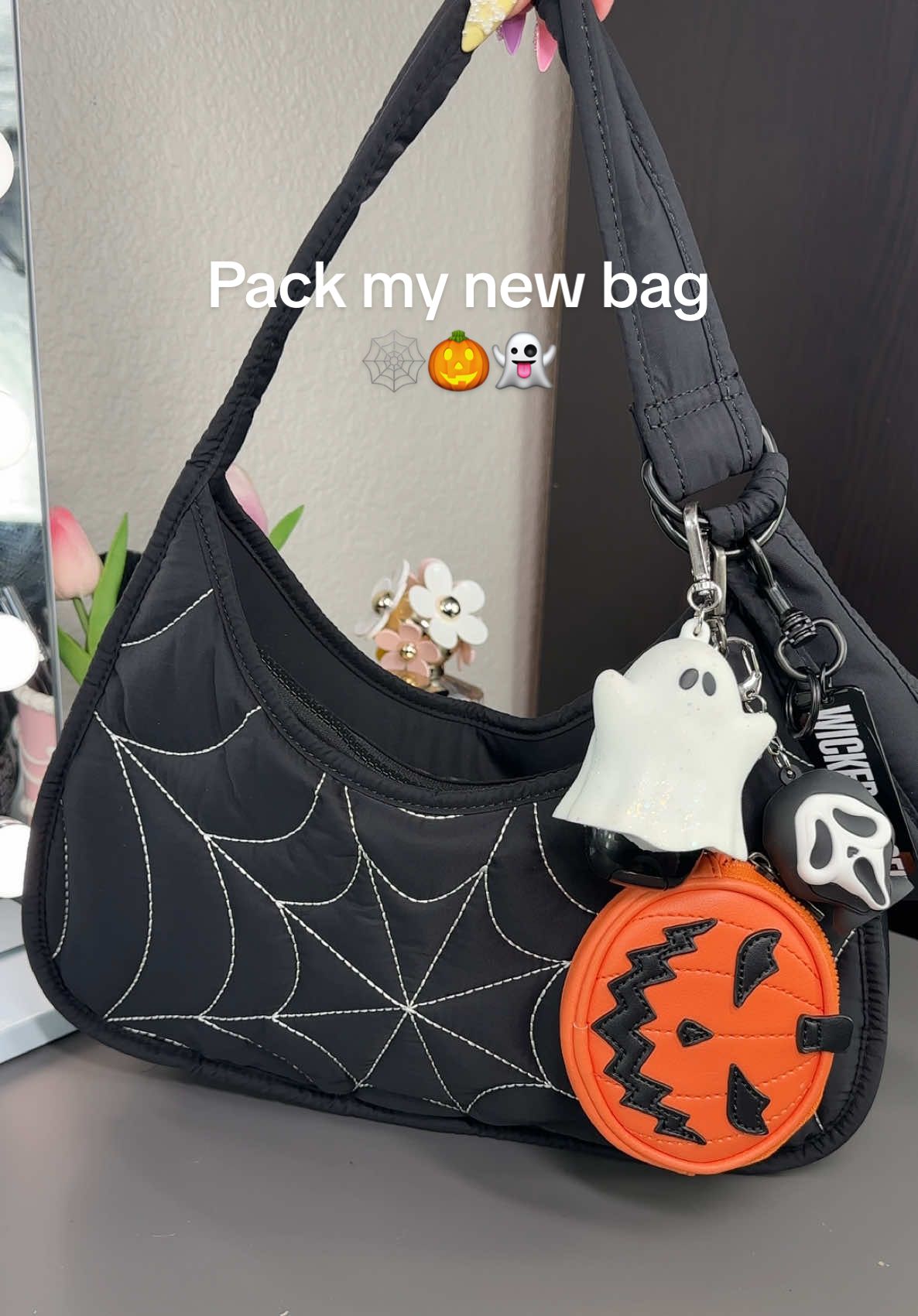 TikTok post by @vanessa.h.lopez for Wicked Misfit. Caption reads: [...] this bag to come back in stock from @Wicked....