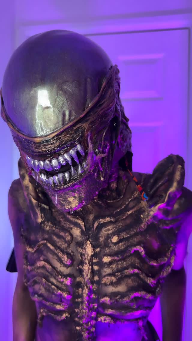 Instagram post by @flawless_by_tenisha for FX Networks. Caption reads: Creating this cosplay was definitely the challenge....