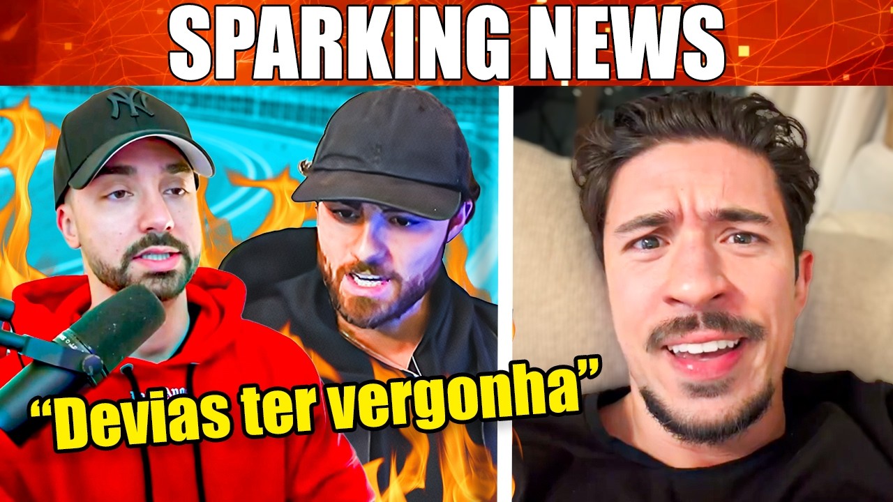YouTube post by @Sparking for BingX. Caption reads: Regista-te na BINGX e começa a investir 👇 #pub....