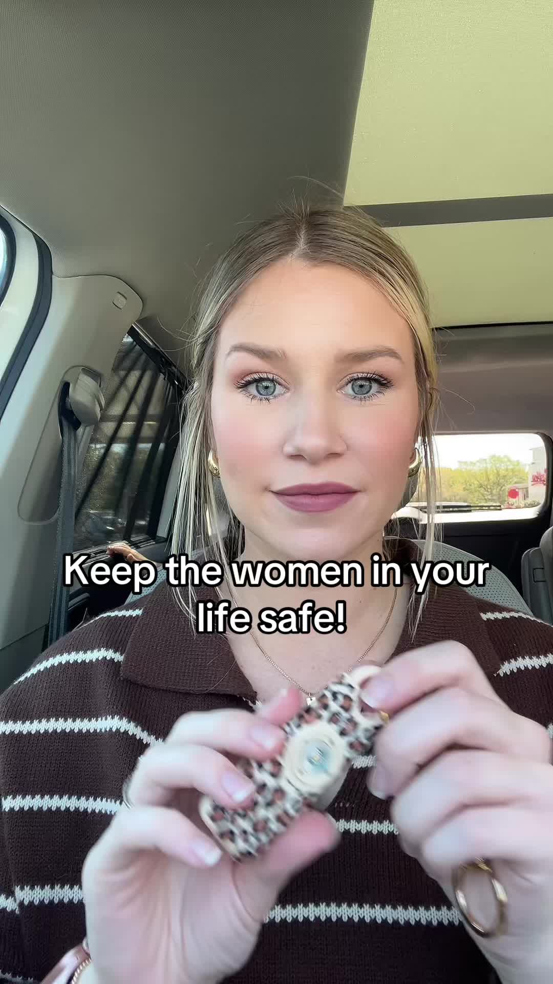 TikTok post by @morgs_smith for She's Birdie. Caption reads: Being defenseless is a terrible feeling! This....