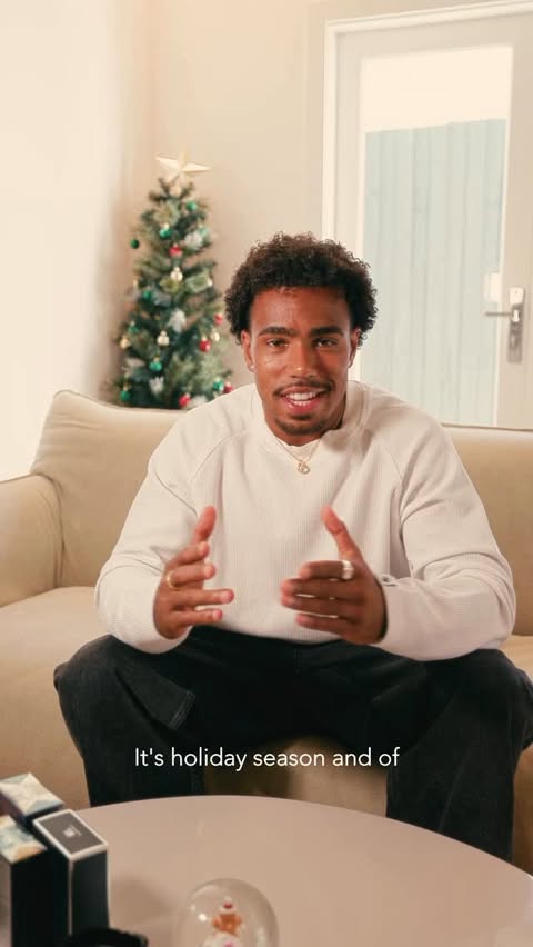 Instagram post by @isaacquaynor for Ralph Lauren. Caption reads: Fragrance is the perfect gift, and Ralph Lauren....