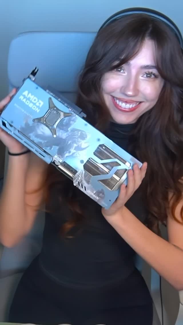 Instagram post by @bunnbree for AMD. Caption reads: Hey everybunn!! Today I’m partnering with @amd to....