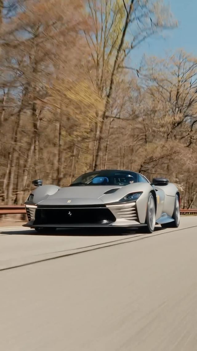Instagram post by @stevenvictor for Ferrari. Caption reads: Celebrating 70 Years of Ferrari in America:....