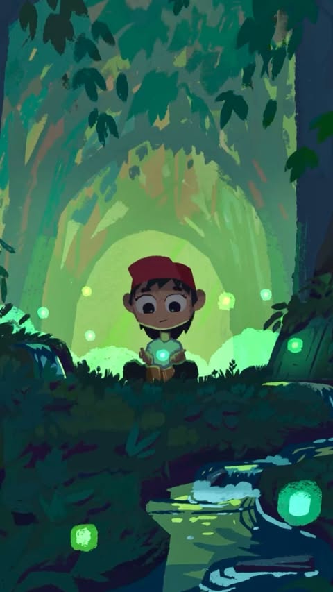 Instagram post by @michaelrelth for Procreate. Caption reads: Another commission for @procreate ! Everything was....