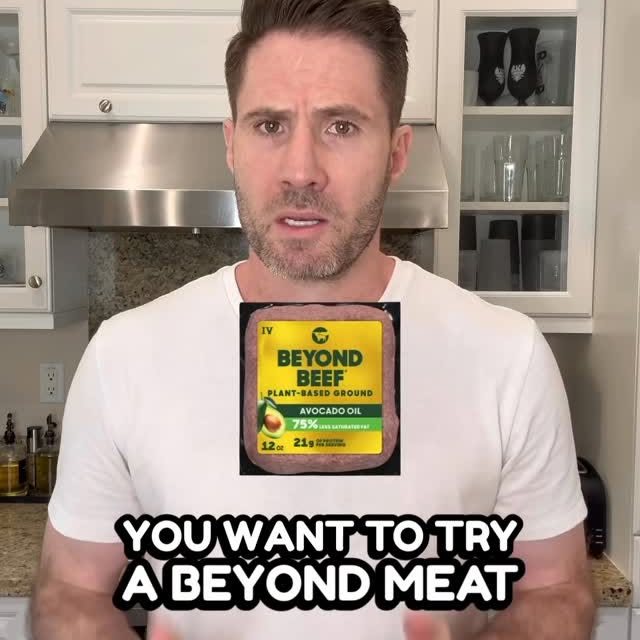 Instagram post by @drjoe_md for Beyond Meat. Caption reads: Beyond Meat asked me to take an honest look at....