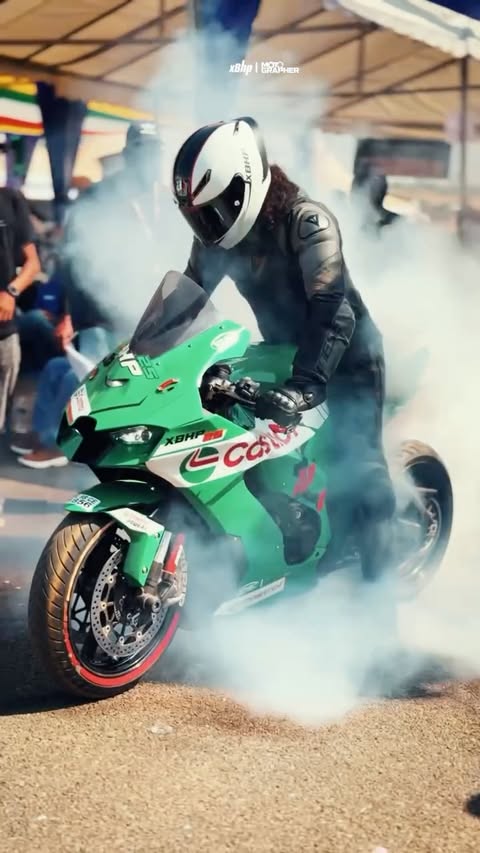 Instagram post by @rongom_tagore_mukerji for Castrol. Caption reads: A day full of pure adrenaline at The Castrol....